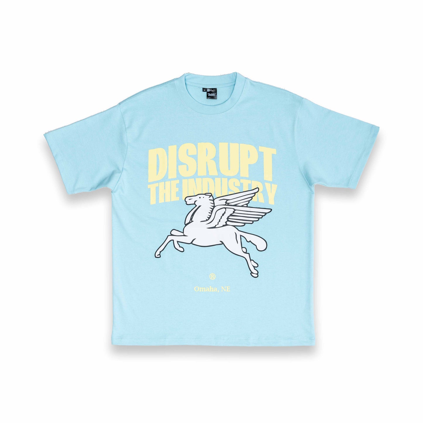 Disrupting Pegasus Tee (Dusty Blue)