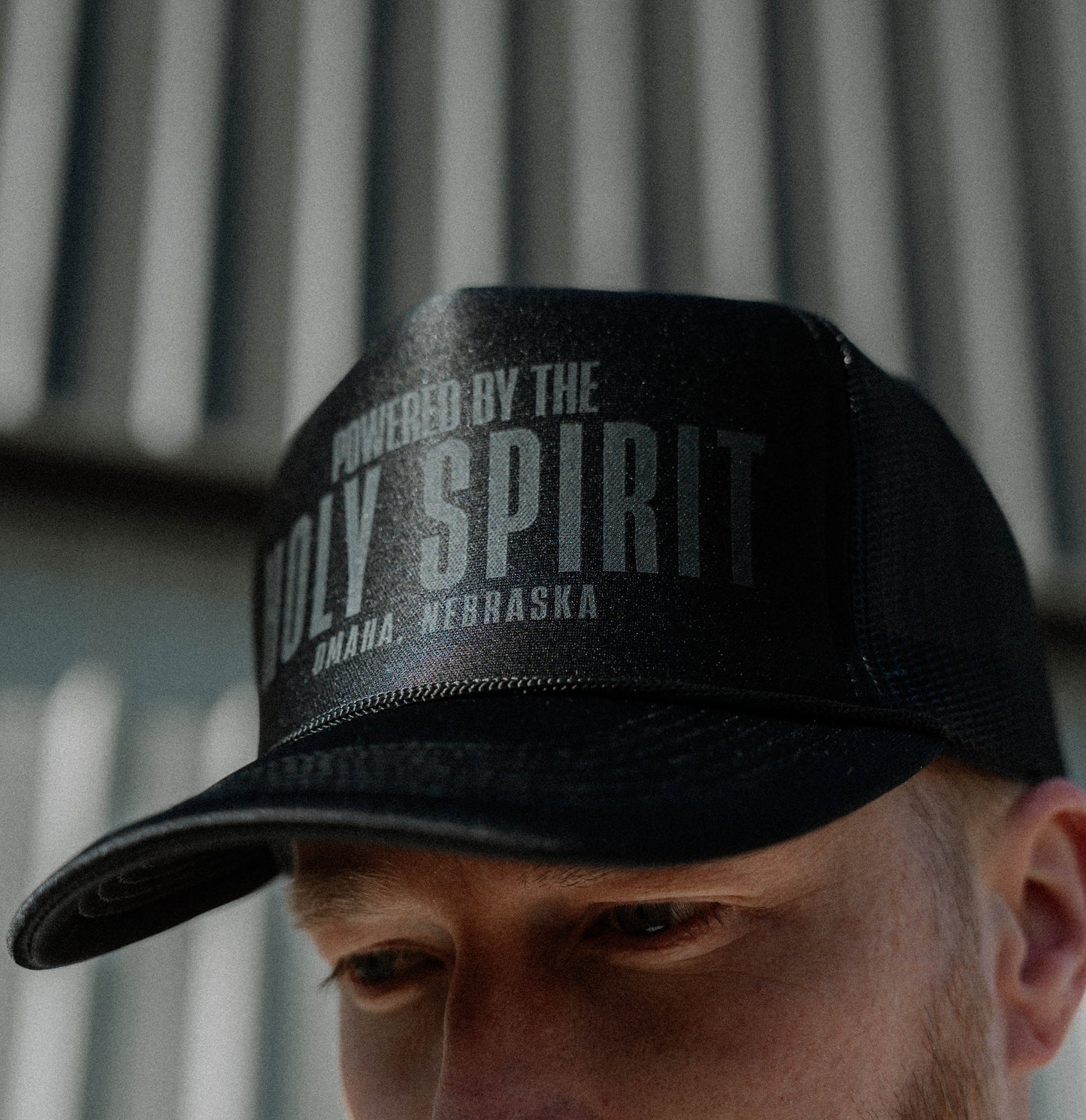 "Powered By The Holy Spirit" Trucker