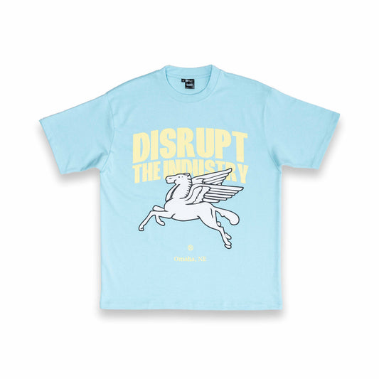 Disrupting Pegasus Tee (Dusty Blue)